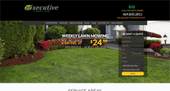 Desktop Screenshot of executivelawncare.net